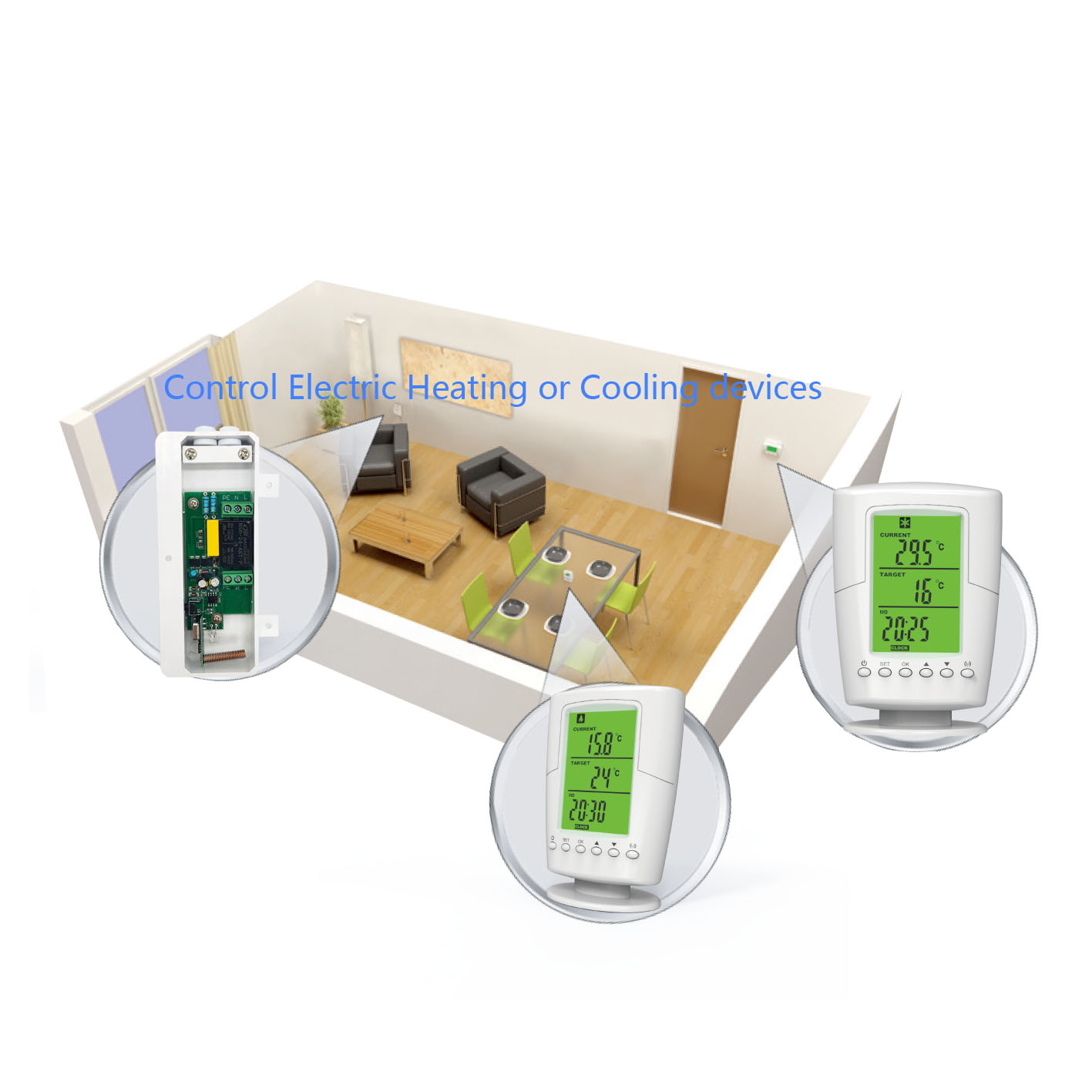 Wireless Thermostat-WTS2100