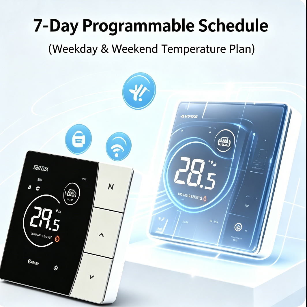 Wall-Mounted Thermostat-SDM6