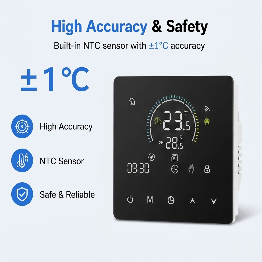 Wall-Mounted Thermostat-K2